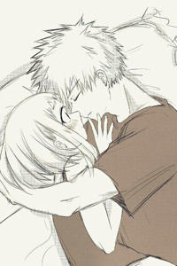 In your arms I shall be Uraraka x Bakugo