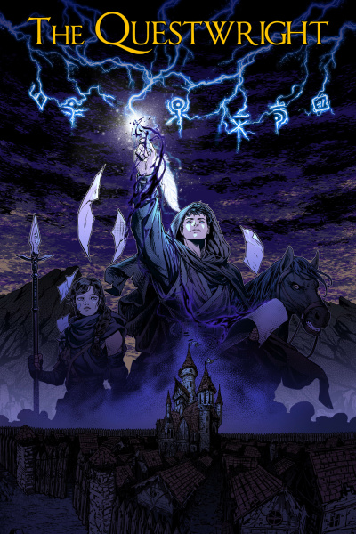 The QuestWright: A LitRPG Quest Management Saga: Book 1 Complete