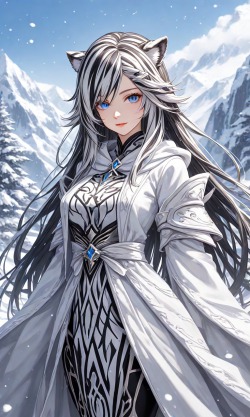 Reincarnated as a white tiger