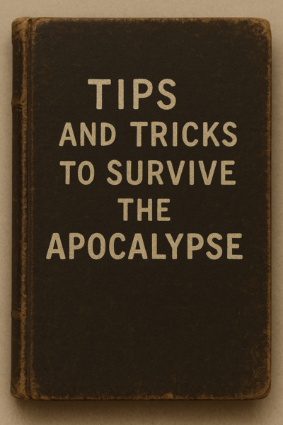 Tips and Tricks to Survive the Apocalypse